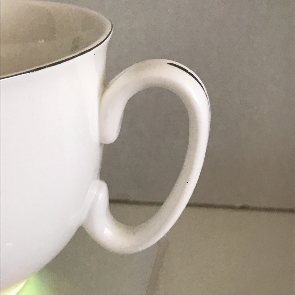 "My Dog is Family" Coffee Cup Mug My Fido Pet Lover Collection- Whte W/Gold Trim - Picture 8 of 13